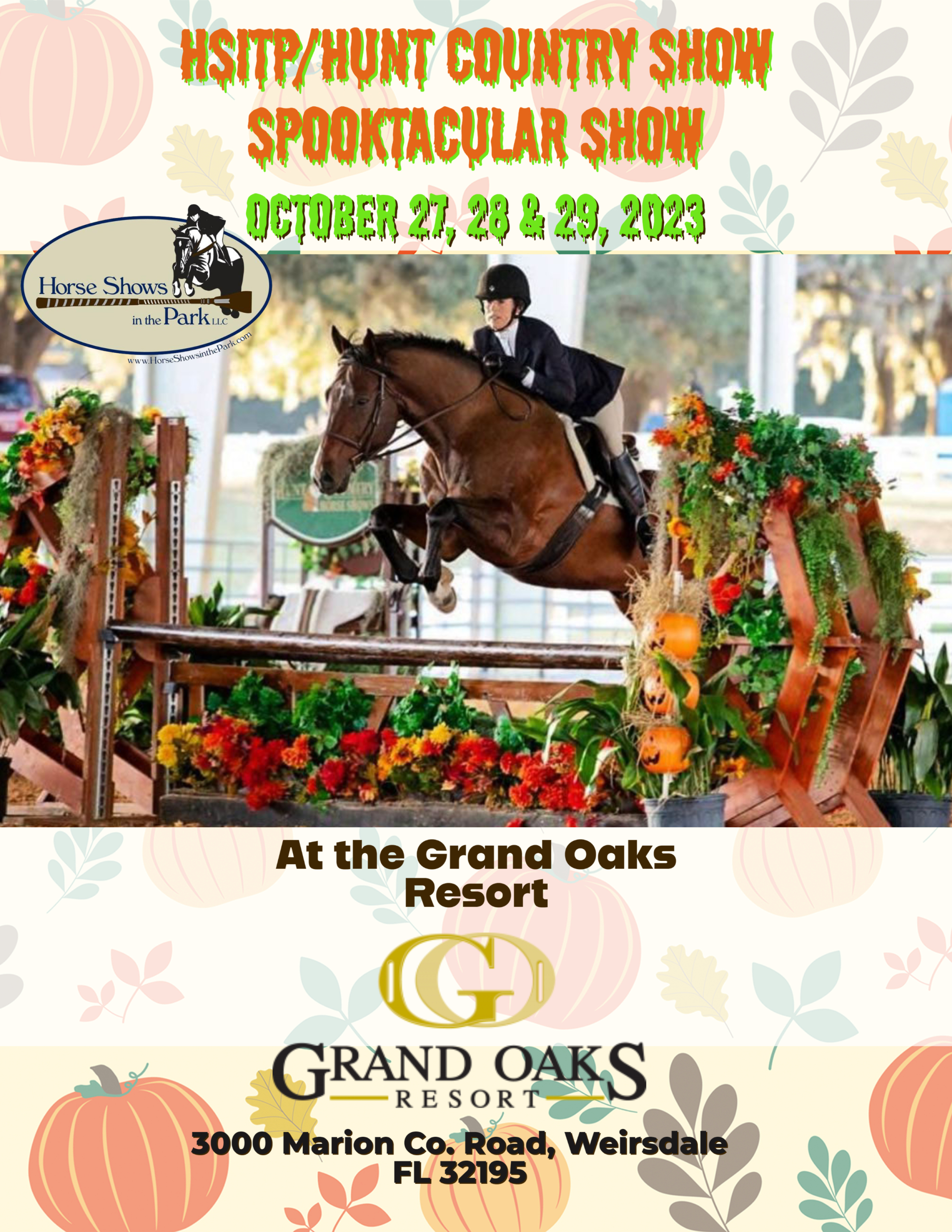 horse show at the Grand Oaks Resort