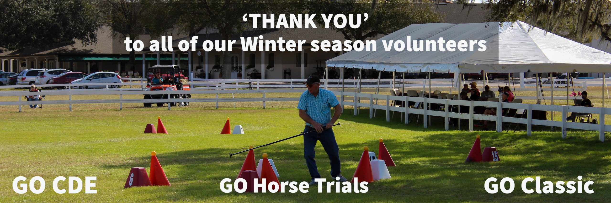 Volunteer at horse events at the grand oaks resort