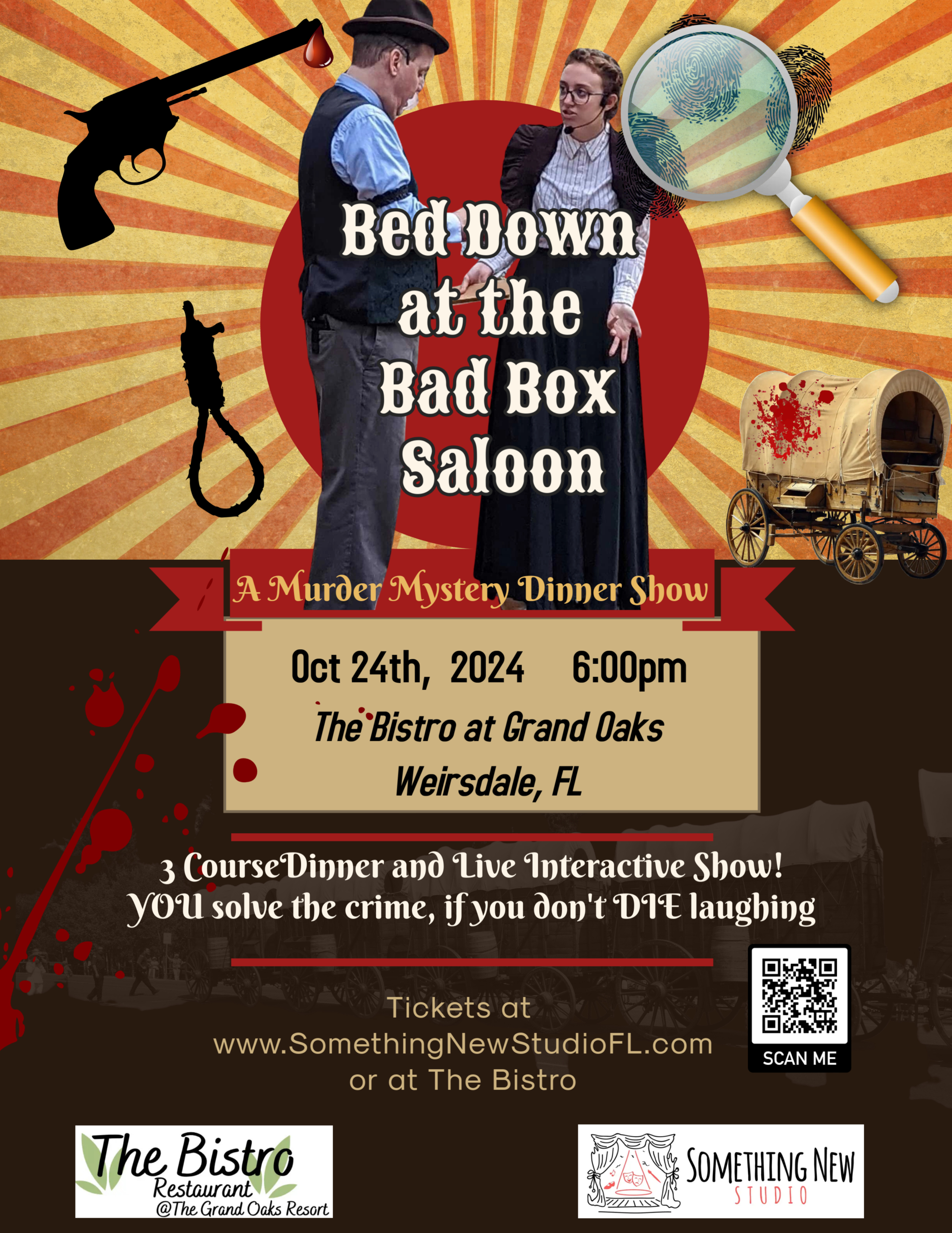 Murder Mystery Dinner at The Bistro at Grand Oaks Resort