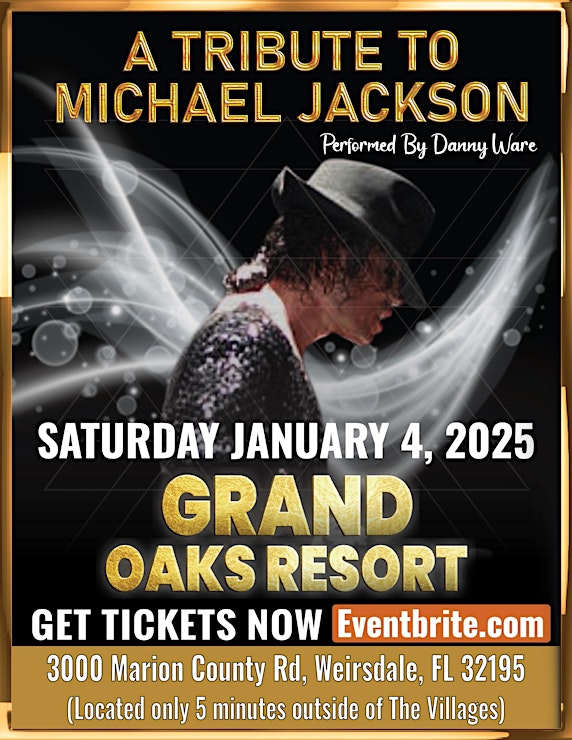 Michael Jackson tribute concert at the Grand Oaks Resort