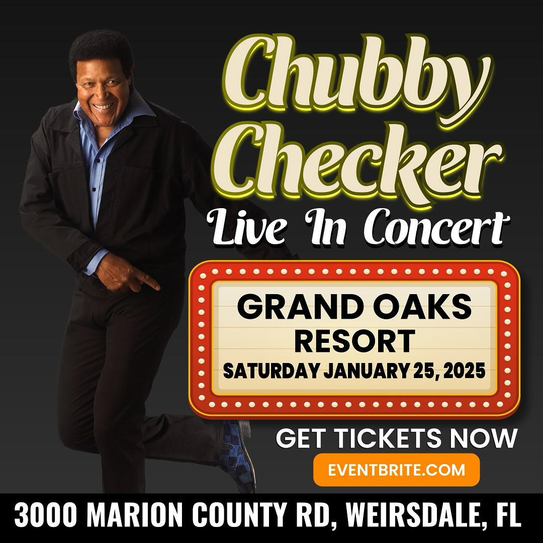 Chubby Checker at the Grand Oaks Resort