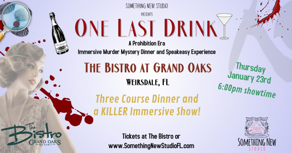 Murder Mystery Dinner at The Bistro at Grand Oaks Resort