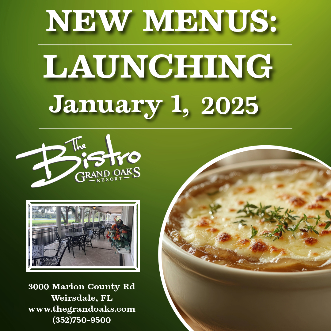 New menu launching at The Bistro