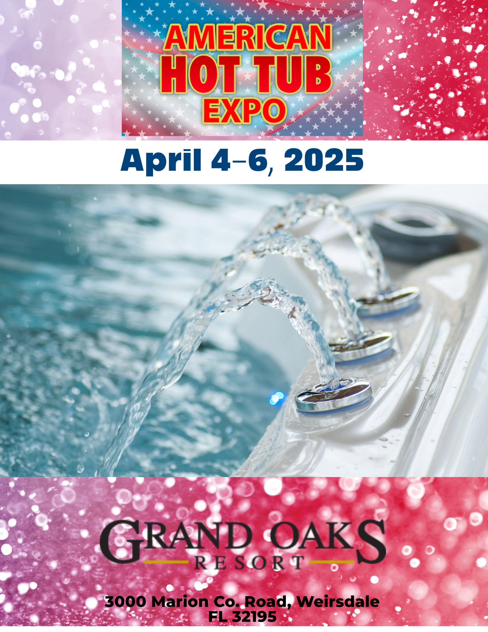 American Hot Tub & Spa Show, April 4-6, 2025