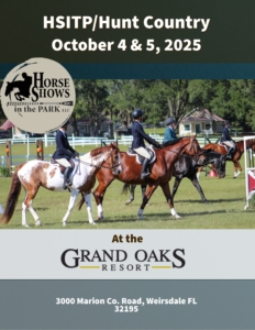 Hunter/Jumper show at the Grand Oaks Resort
