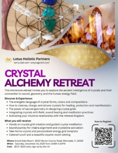 meditation and sound bath in the Villages