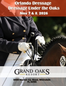 Dressage Horse Show in Weirsdale, Florida