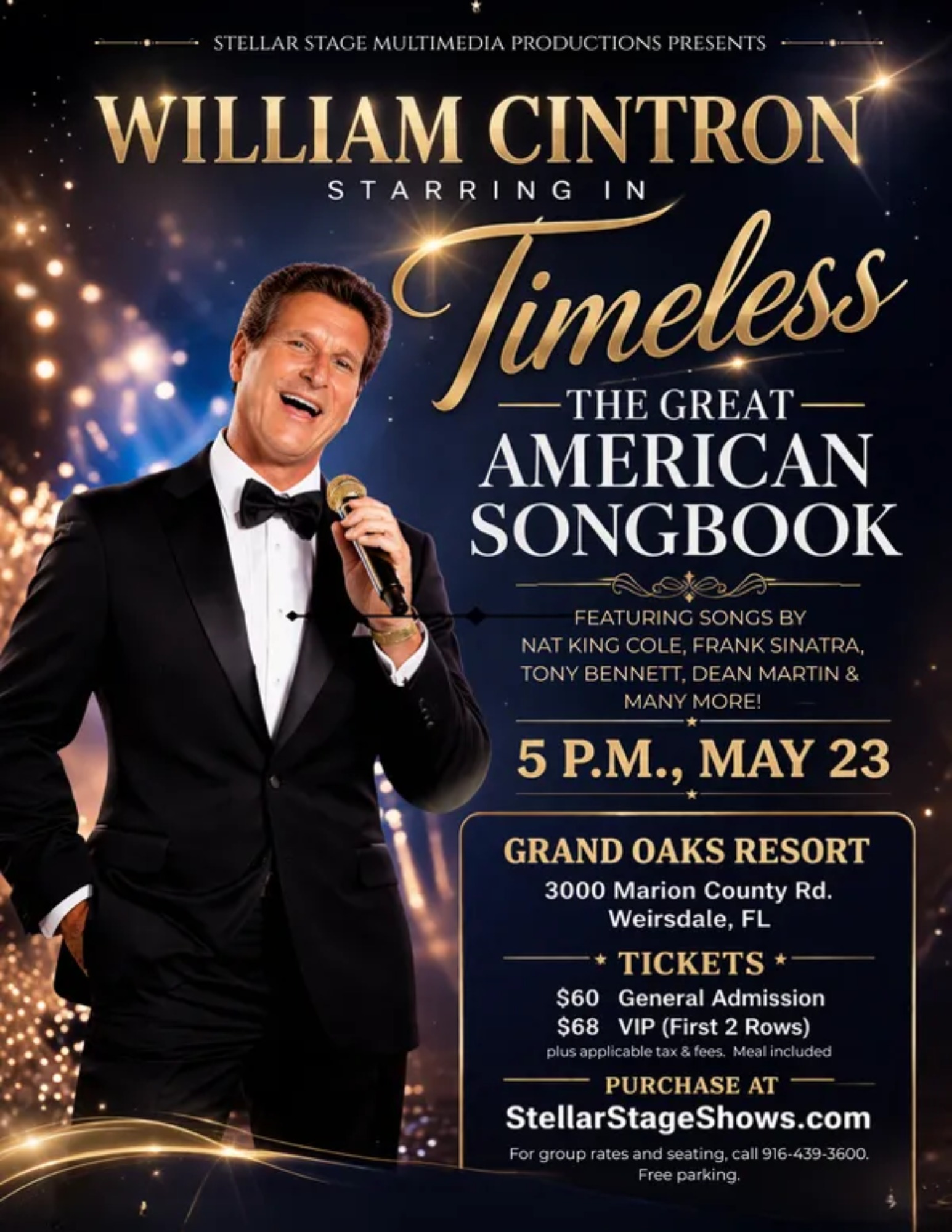 music and dinner in Weirsdale, Florida