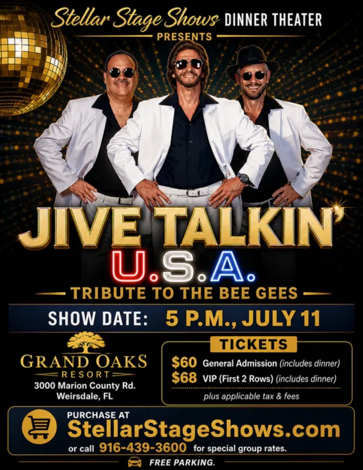 Dinner Shows near The Villages, Florida