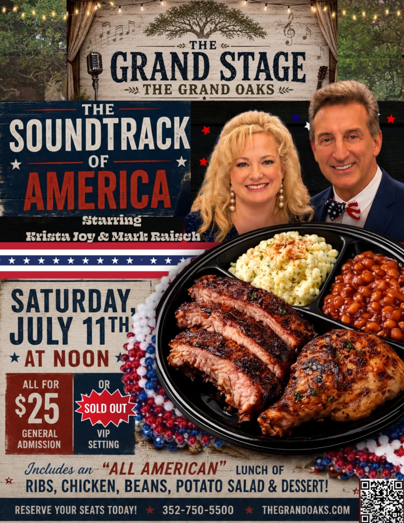 music and food near the villages, florida
