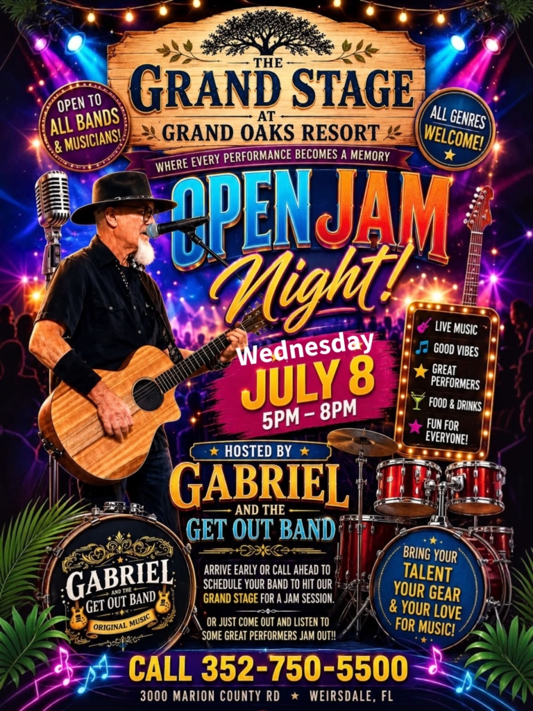 Open Jam night in The Villages, Florida