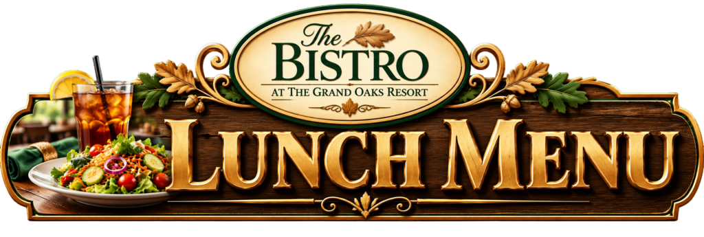 Bistro lunch menu