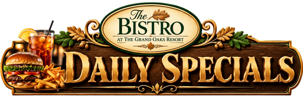 Bistro daily specials button